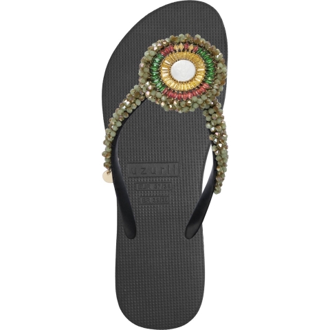 Uzurii Maria army green zwart