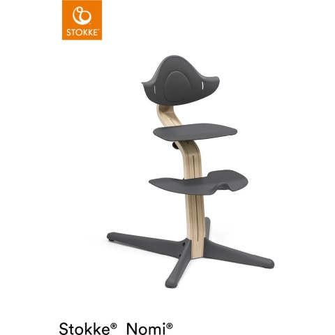 Kinderstoel Stokke® Nomi Anthracite/Natural