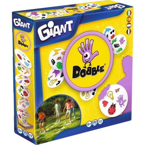 Dobble Giant– Reuzegroot Reactiespel Buitenspel – Zygomatic Games