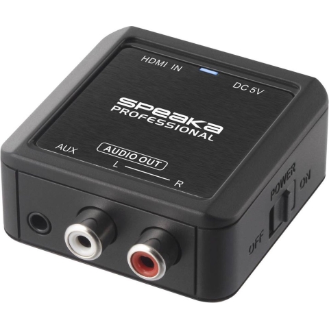SpeaKa Professional Audio Converter [HDMI - Cinch]