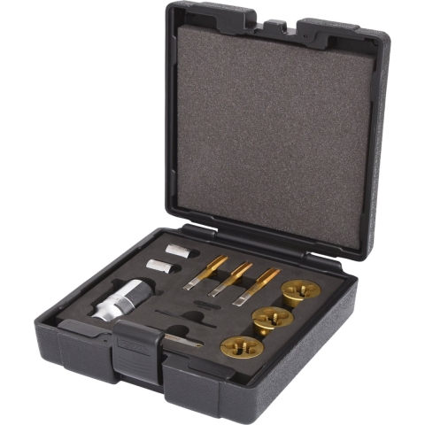 KS Tools 150.1420 3/8 draadsnijset voor wielmoeren en schroeven, 11-delig