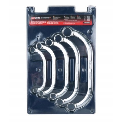 KS Tools 518.0850 Chromeplus starter- en bloksleutelset, 5-delig