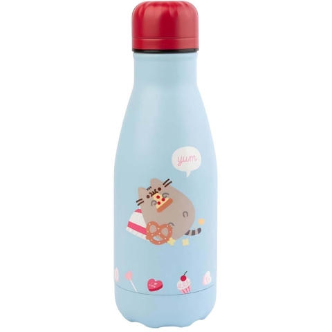 Roestvrijstalen kinderfles Erik Pusheen Purrfect Love