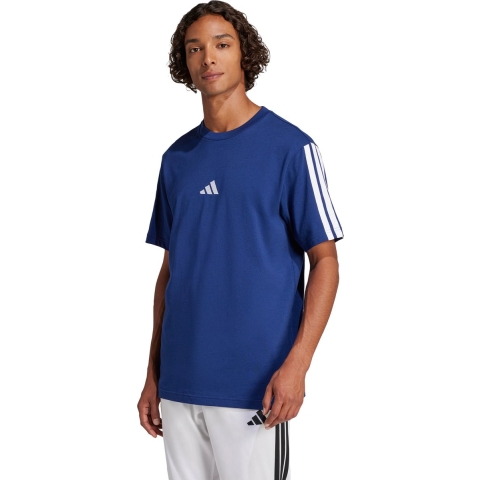 T-shirt van eenvoudige jersey adidas Essentials 3-Stripes