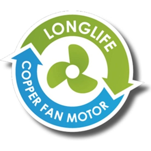 Bestron Tafelventilator Ø 35cm, Ventilator met 3 snelheidsstanden & 75° graden draaifunctie, 35Watt, DFT35Z, kleur: zwart