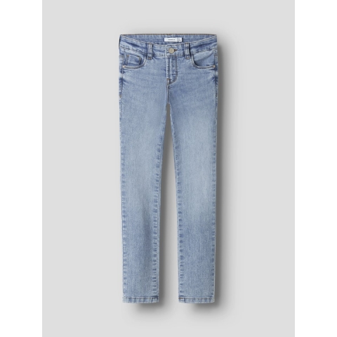 Name It Jeans - Noos - NkfPolly - Skinny - Medium+ Blue Denim - Name It - 12 jaar (152) - Jeans