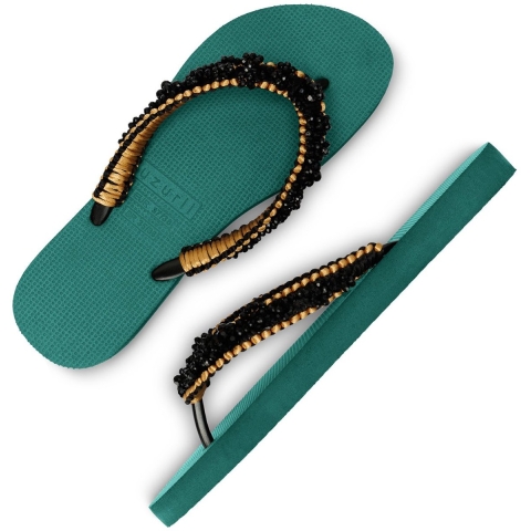 Uzurii Macrame lizzy bosgroen