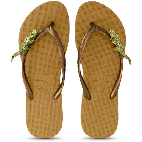 Uzurii Green crocodile switch oker