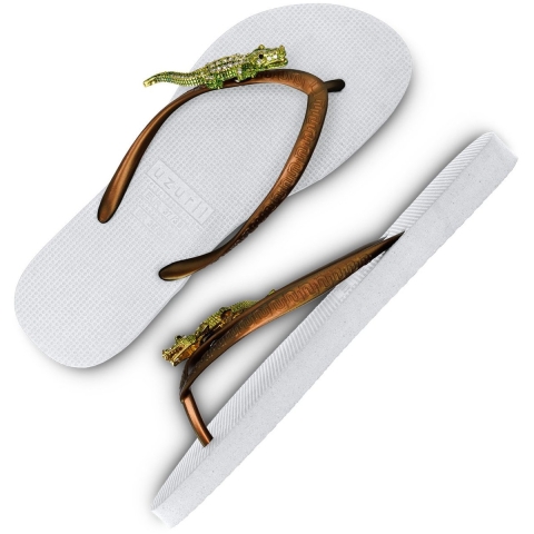 Uzurii Green crocodile switch wit