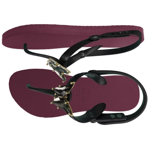 Uzurii Selena butterfly silver robijn