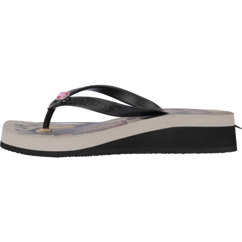 Uzurii Beach printed stella mid heel -