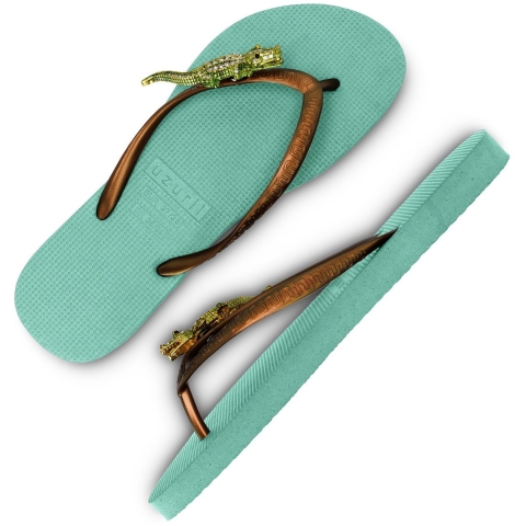 Uzurii Green crocodile switch mintgroen