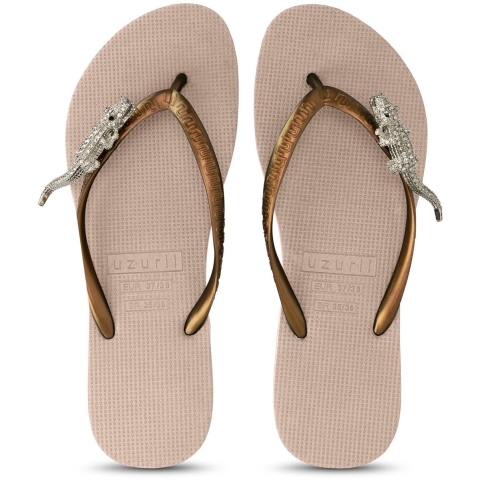 Uzurii Silver crocodile switch zand