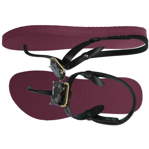 Uzurii Selena diamond silver robijn