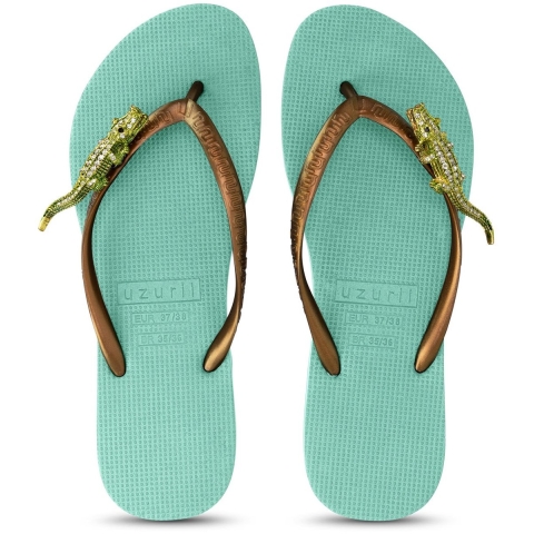 Uzurii Green crocodile switch mintgroen