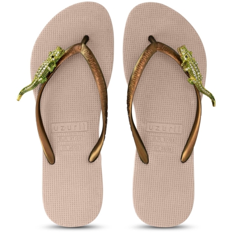 Uzurii Green crocodile switch zand