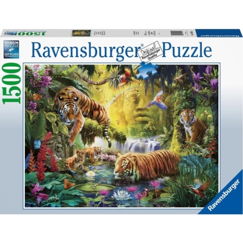 Ravensburger puzzel Idylle bij de Waterplaats - Legpuzzel - 1500 stukjes