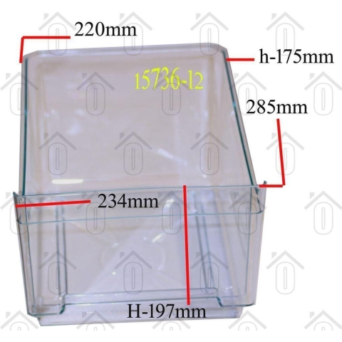Liebherr Originele Groentelade 070411