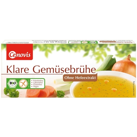 Cenovis Groenten Bouillon Tabletten Gistvrij