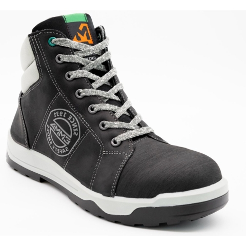 EMMA Werkschoen Clyde D Hoog S3 Metaalvrij | Zwart | Maat 47 - 8715316150555