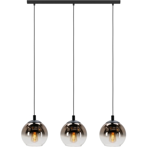 EGLO Ariscani 1 - Hanglamp - 3xE27 - Verstelbaar - Zwart/Koper