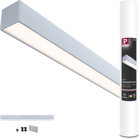 Paulmann 98173 Linion LED-plafondlamp LED 8.5 W Chroom (mat)