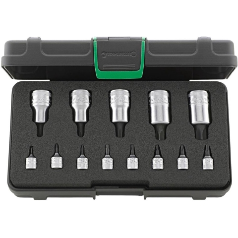 Stahlwille 54TX/44KTX/13 96011101 T-profiel Schroevendraaierbitset 13-delig 1/2, 1/4