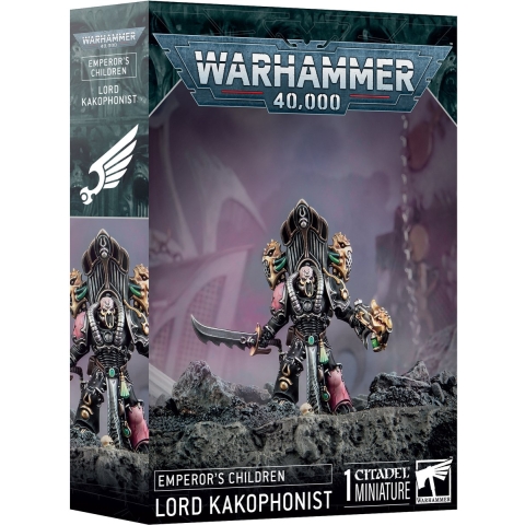 Beeldje Games Workshop Warhammer 40k - SMC Emperor's Children Seigneur Kakophoniste