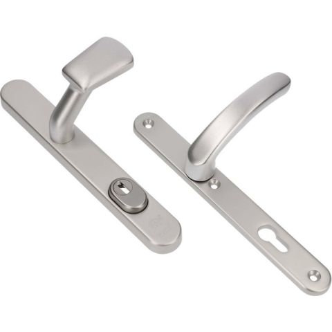 AMI Veiligheidsbeslag 257/37/2 Kt 72 Kn166 Re F1 A/Z 378 Rotaveer 257/32/2 Profielcilinder 72 Deurdikte 53/57 Mm - 844578