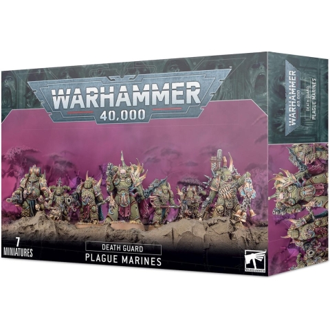Beeldje Games Workshop Warhammer 40k - Death Guard Plague Marines