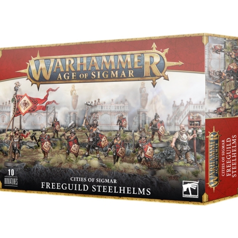 Figurine Games Workshop Warhammer AoS - Cities of Sigmar Casques d'Acier de la Freeguild