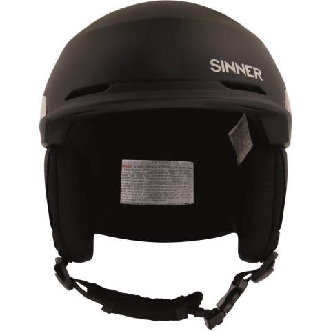 Sinner ZERMATT skihelm zwart/grijs, 61-64 cm