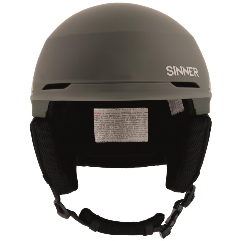 Sinner ZERMATT skihelm moss groen, 59-62 cm