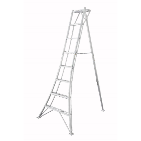 Niwaki Driepoot tuinladder 240 cm snoeiladder tripod ladder plukladder
