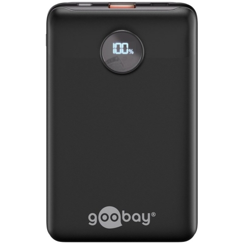 goobay Powerbank Compact 10.000 mAh
