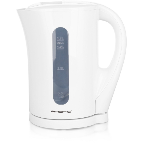 EMERIO WK-123483.1 Waterkoker BPA-vrij, Oververhittingsbeveiliging Aantal/Volume: 1.7 l Wit
