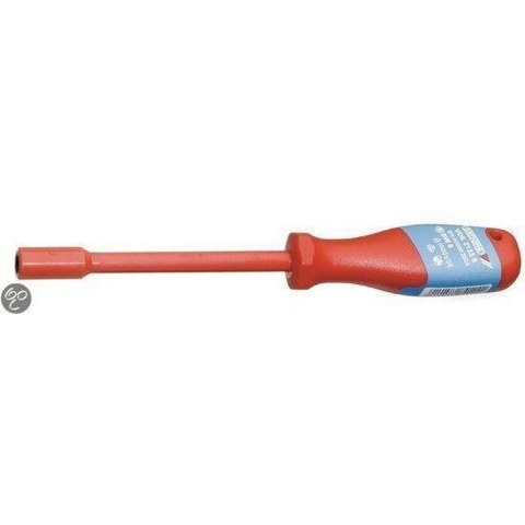 Gedore VDE 2133 8 Dopschroevendraaier VDE Sleutelbreedte (metrisch): 8 mm Sleutelbreedte (inch): 5/16 inch Koplengte: 125 mm