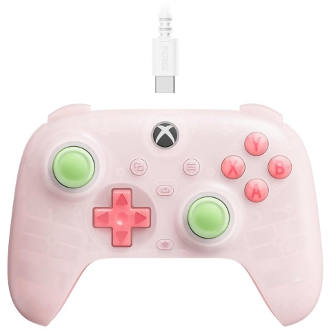 8BitDo Ultimate Mini Wired Controller - Translucent Pink