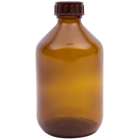 Blockland Fles Los Bruin Glas Met Dop 300ml