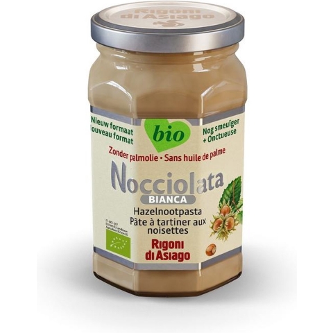 Nocciolata Biologische Hazelnootpasta Wit