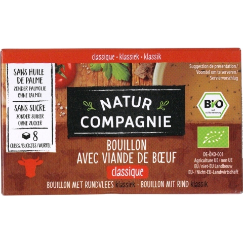 Natur Compagnie Bouillon met Rundvlees Suikervrij