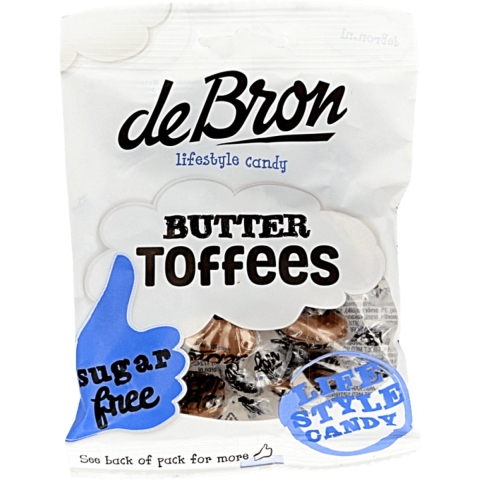 De Bron Butter Toffees Suikervrij