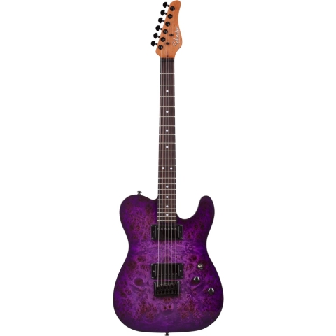 Schecter PT Standard, Purple Burst Burl