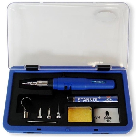 Enzo Stannol Gassoldeerset in kunststof koffer - 6474920