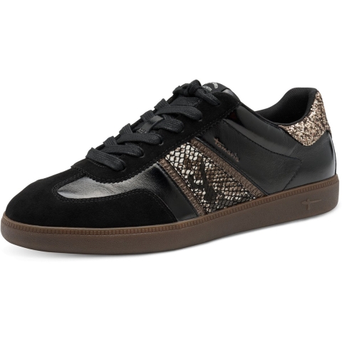 Damestrainers Tamaris cuir moderne à lacets