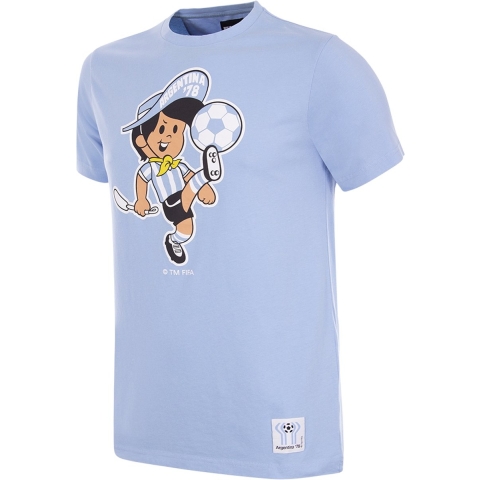 T-shirt Copa Football Argentinië Mascot Wereldbeker 1978