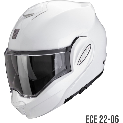 Modulaire motorhelm Scorpion Exo-tech Evo Pro Solid