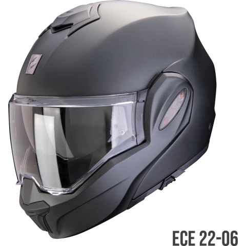 Modulaire motorhelm Scorpion Exo-tech Evo Pro Solid