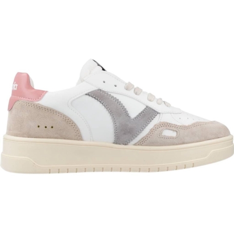 Sportschoenen met leereffect en splitleer Victoria Seul