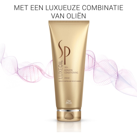 3x Wella Professionals SP Classic Luxe Oil Keratin Conditioner 200 ml